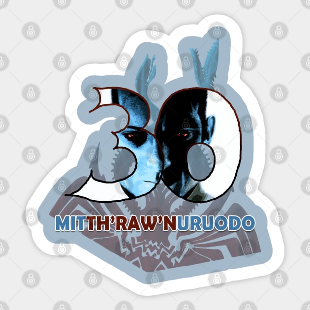 SW Thrawn 30 v2 Sticker by #StarWars SWAG 77 Style